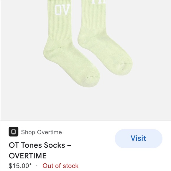 Kids BRAND NEW OVER TIME CREW SOCKS - Picture 2 of 6